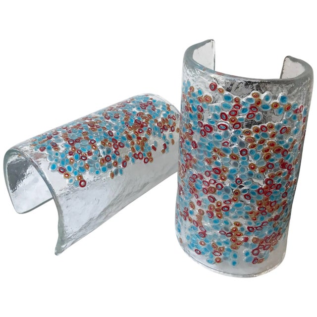 Lamps Art Glass by Barbini Murano, Italy, 1980s - a Pair For Sale - Image 12 of 12