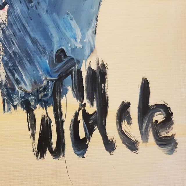 Preben Wölck, Autumn: Harvest, 1980s, Oil on Canvas For Sale - Image 4 of 10