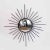 Mid Century Iron Starburst Mirror For Sale In Providence - Image 6 of 10