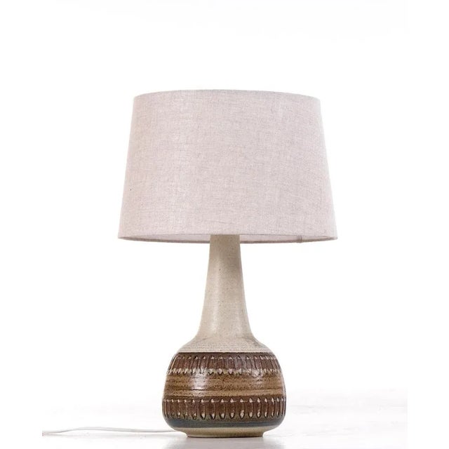 1960s Table Lamps attributed to Søholm Keramik, Denmark, 1960s, Set of 2 For Sale - Image 5 of 8