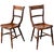 English Pair of 19th Century Yew & Elm Windsor Side Chairs For Sale