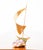Mid Century Modern Original Art Boat Sculpture Stone Geode Sailboat Vintage MCM For Sale - Image 12 of 12