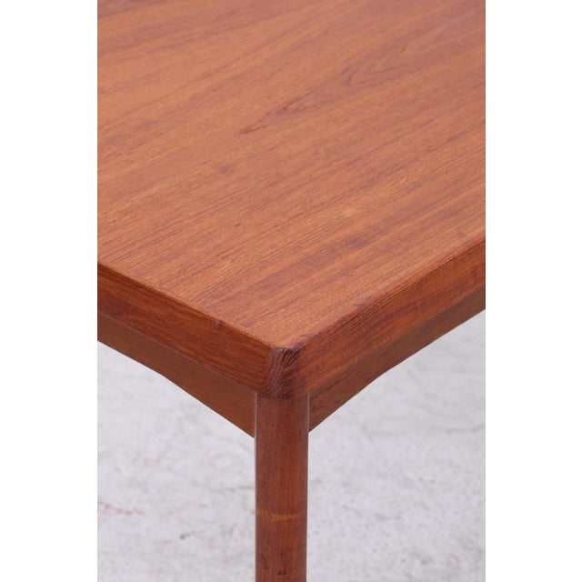 Wood Mid-Century Danish Teak Kitchen Table, 1960s For Sale - Image 7 of 15
