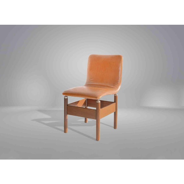 1960s Chelsea Chairs by Vittorio Introini for Saporiti, 1966, Set of 4 For Sale - Image 5 of 7