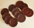 Vintage Danish Plywood, Rosewood, and Teak Plates from Morsbak, 1960s, Set of 12 For Sale - Image 11 of 11