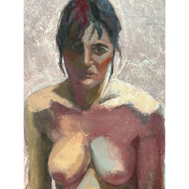 Ann Strömberg, Nude Study, Oil on Canvas, Framed For Sale - Image 8 of 18
