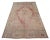 1960s Distressed Turkish Rug Hand Knotted Vintage Low Pile Muted Color Anatolian Area Rug - 3′9″ × 6′8″ For Sale - Image 5 of 10