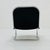 Mid-Century Bauhaus Tubular Lounge Chair in Black Leather, 1980s For Sale - Image 6 of 11