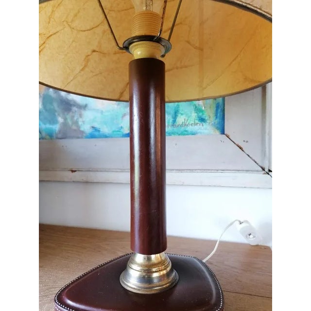 1950s Table Lamp by Jacques Adnet, 1950s For Sale - Image 5 of 10