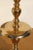 1960s Hollywood Regency Brass Floor Lamp with Shade For Sale In San Diego - Image 6 of 14