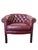 Vintage Chesterfield Club Chair in Oxblood Leather, 1990s For Sale - Image 4 of 4