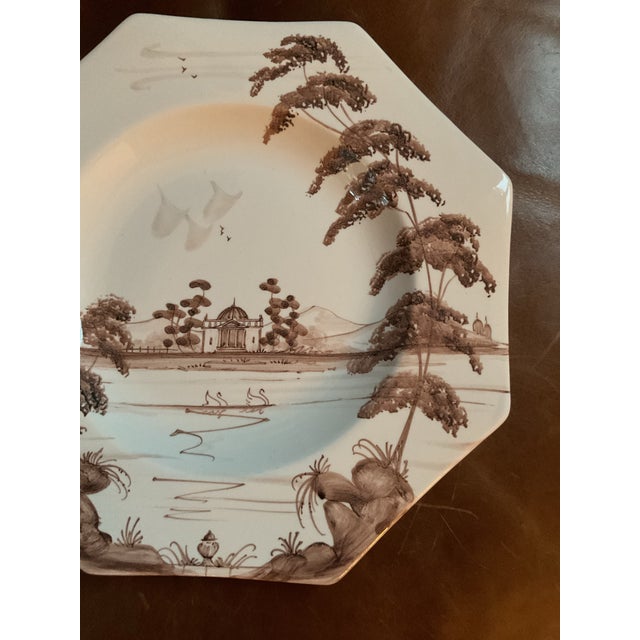 English 1990s Isis Ceramics Decorative Plate / Salad Plate For Sale - Image 3 of 9