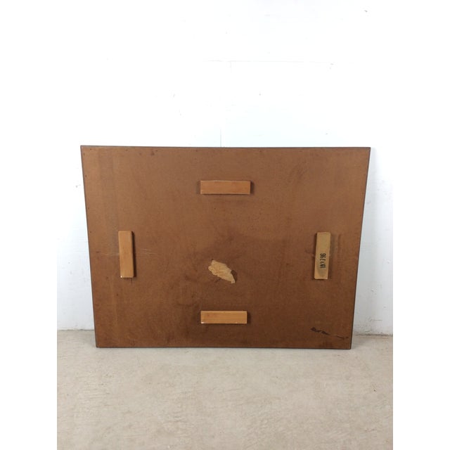 Mid Century Modern Long Rectangular Mountable Wall Mirror Dresser Mirror For Sale - Image 16 of 18