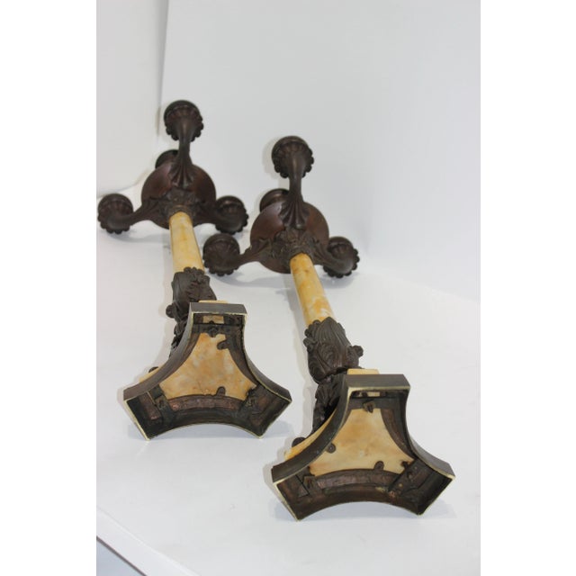 Charles X Candlsticks - a Pair For Sale - Image 9 of 13