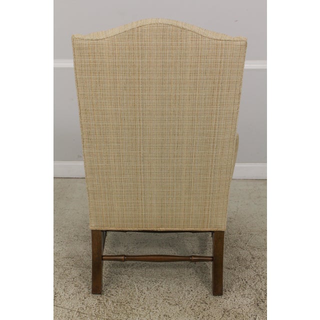 Pair Kittinger Model Od261 Queen Anne Mahogany Wing Chairs Chairish