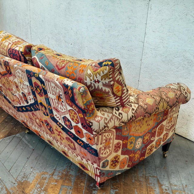 Smith Ltd. Colorful Kilim Sofa Chairish