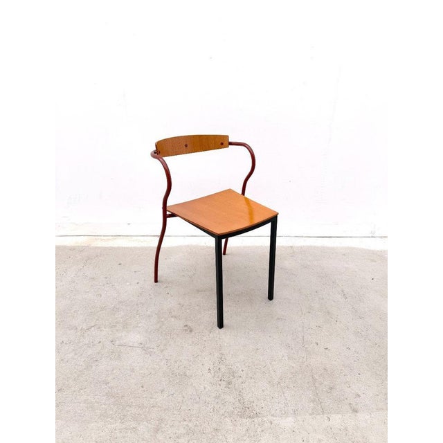 Rio Chair in Wood and Metal by Pascal Mourgue, 1991 For Sale - Image 10 of 10