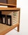 Scandinavian Oak Bookcase with Shutter, 1960s For Sale - Image 9 of 12