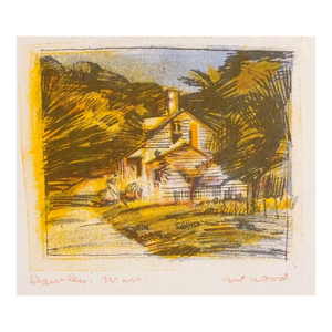 1975 Hawley Massachusetts Serigraph by Art Wood