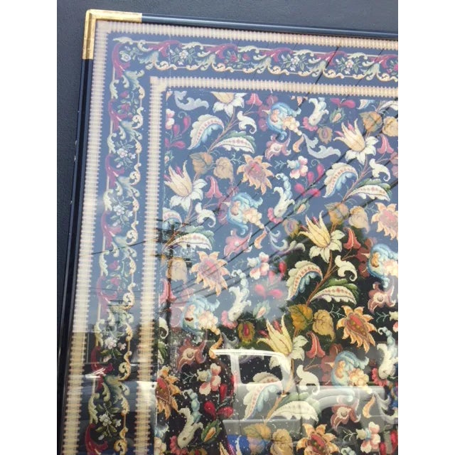 19th Century English Needlepoint, Framed For Sale - Image 10 of 13
