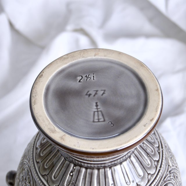 Large 19th Century French Decanter in Figurehead Slip, 1840s For Sale - Image 16 of 17