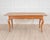 A beautifully proportioned French 19th century provincial farm table, handcrafted in warm walnut with a wonderfully time-...
