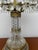 Vintage French Style Crystal Table Lamp in Brass For Sale - Image 5 of 16
