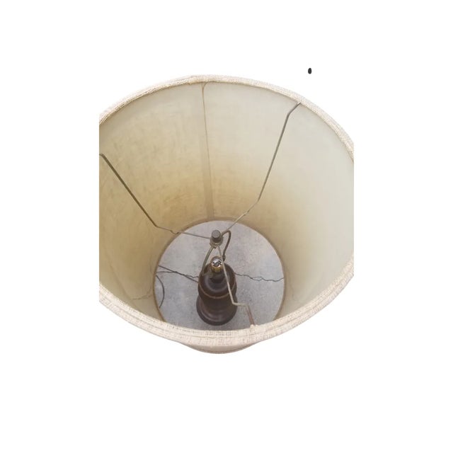 1960s Studio Ceramic Stoneware California Lamp by Raul Coronel Mid Century Modern Sculpted Art Architectural Form For Sale - Image 9 of 13