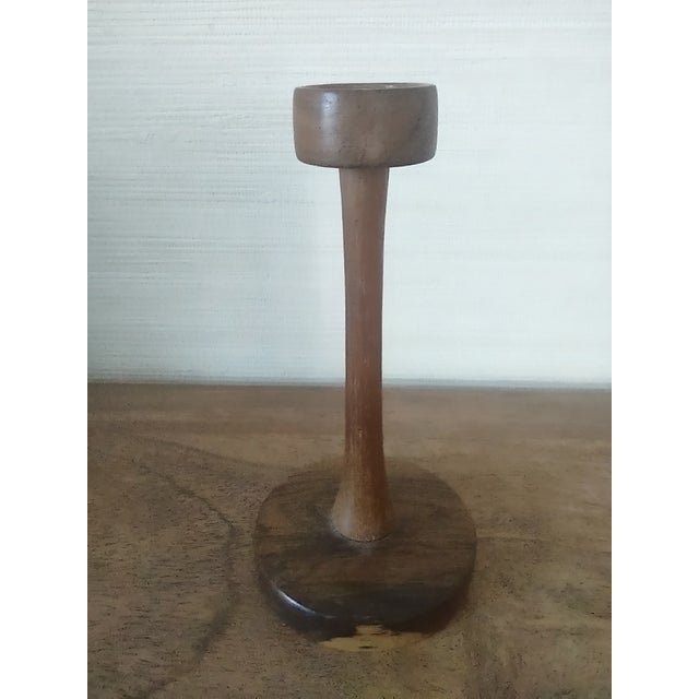 Vintage Wooden Folk Art Hand Carved Balancing Man Toy For Sale - Image 10 of 11