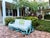 Paul Frankl Mid-Century Bamboo Pretzel Sofa in Robin Egg Blue With New Restoration Hardware Outdoor Cushions for a Modern Appeal and Comfort. 3 Sections For Sale - Image 4 of 10