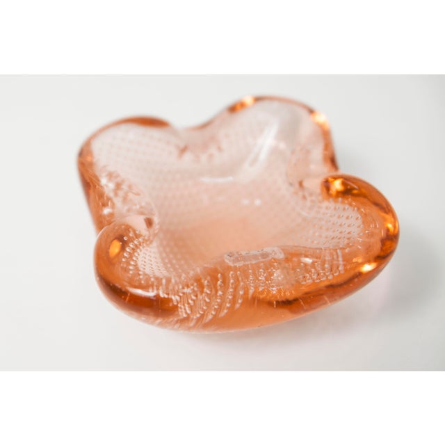 Pink Murano Glass Ashtray, 1960 For Sale - Image 9 of 10