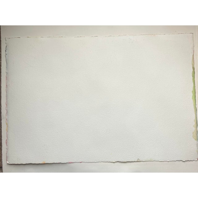 Original watercolorr painting on heavy paper signed right hand side 15 x 22 unframed