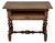 Antique Wood Entry Table/Desk With Drawer For Sale In Los Angeles - Image 6 of 14
