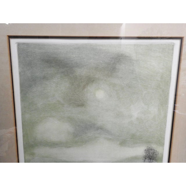 Impressionist Tree Scene Watercolor Signed by Lancaster For Sale - Image 3 of 10