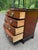 Late 20th Century Georgian-Style Bowfront Flame Mahogany Chest of Drawers by Baker Furniture. For Sale - Image 16 of 17