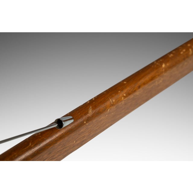 Brown Safari Tanned Saddle Leather & Oak Lounge/Side Chair Designed by Biermann Werner for Arte Sano, Colombia, C. 1960's For Sale - Image 8 of 12