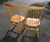English Vintage Dinaire Fan Back Windsor Maple Chairs - A Pair For Sale - Image 3 of 4