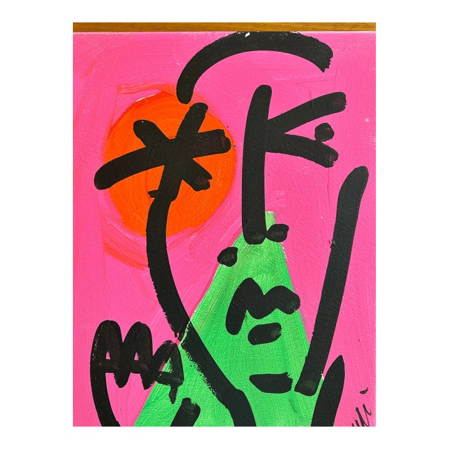 Mirovian Style Peter Keil Painting For Sale