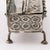 Silver Baroque 19th Century Hand-Worked Repoussé Sterling Oil Lamp Footed Menorah For Sale - Image 8 of 18