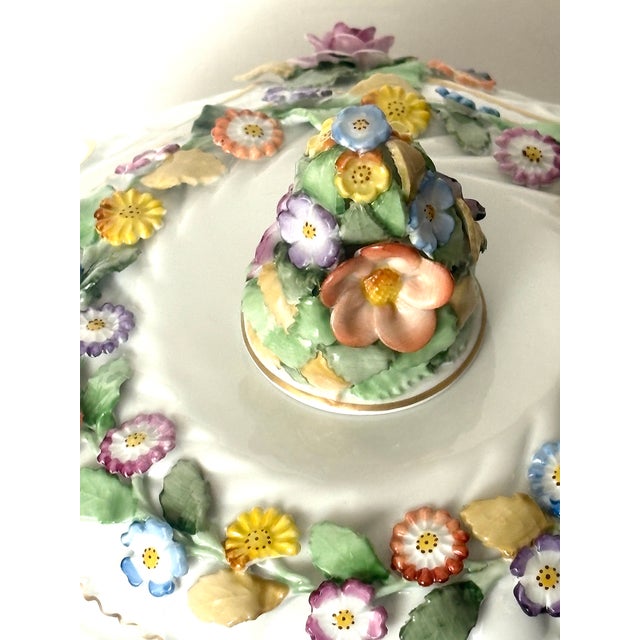 Porcelain Lithophane Table Lamp, 1950s For Sale - Image 10 of 18