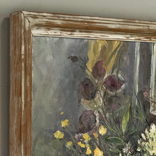 Framed Oil Painting on Canvas by Henri Dufaux (1879-1980) For Sale - Image 15 of 15
