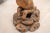Kneeling Man Pedestal in Carved Wood, 20th Century For Sale - Image 4 of 7
