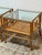 Design Plus Gallery presents a Pair of Target Design McGuire Side Tables. The tables feature a rattan frame with McGuires...