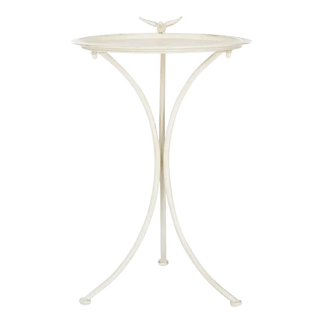 Kensi Bird Bath - Pearl White For Sale