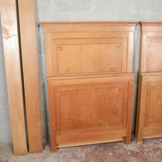 Vintage Art Deco Filettii Bed, 1940s For Sale - Image 6 of 18