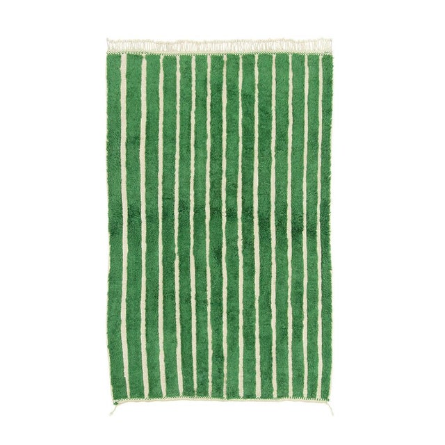 Hand-Knotted Wool Rug by Azele Studio For Sale - Image 9 of 9