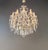 Brass Antique Elegant French-Italian Crystal Chandelier Louis XVI Style Restored For Sale - Image 8 of 15