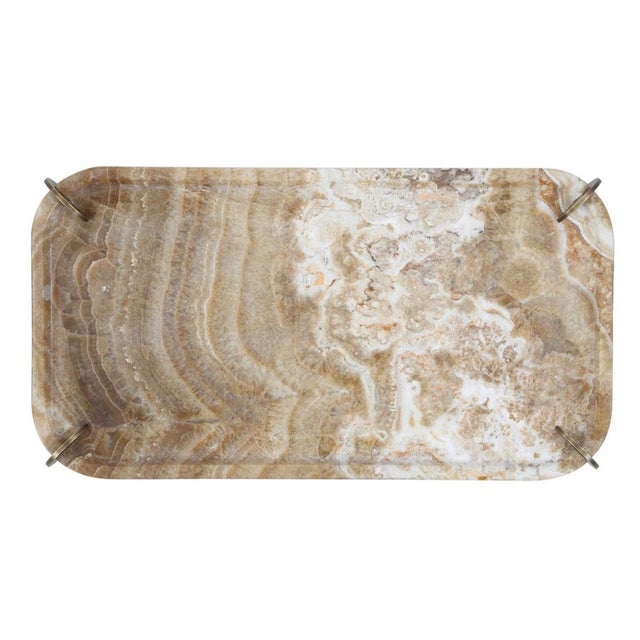 Marble Brass Coin Tray For Sale - Image 4 of 6
