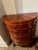 Mid-Century Modern Vintage Demilune Sunburst Inlay Console Dresser With 12 Drawers and Carved Claw Feet For Sale - Image 3 of 6