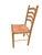 Italian Country Ladder Back Dining Chairs With Woven Rush Seats – Set of 4 For Sale - Image 14 of 18